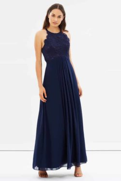 Graced By Lace By Alabaster The Label In Navy