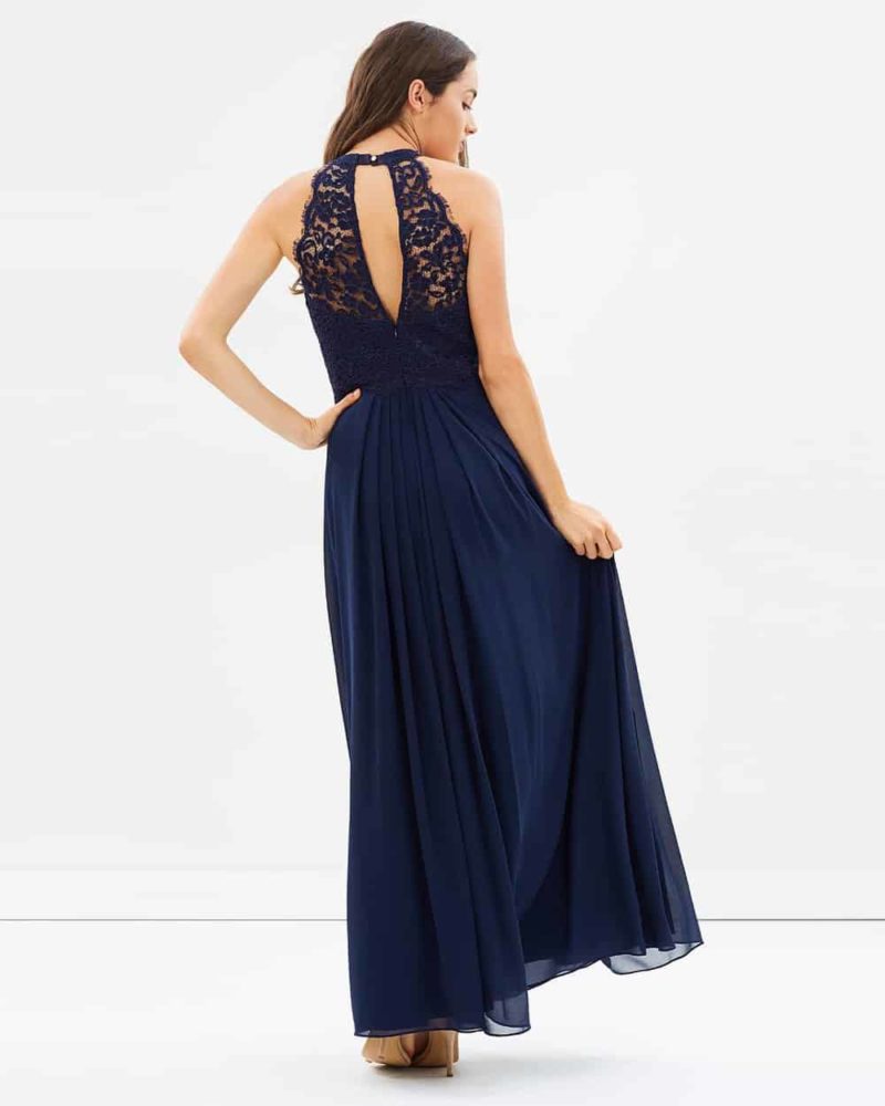 Graced By Lace By Alabaster The Label In Navy