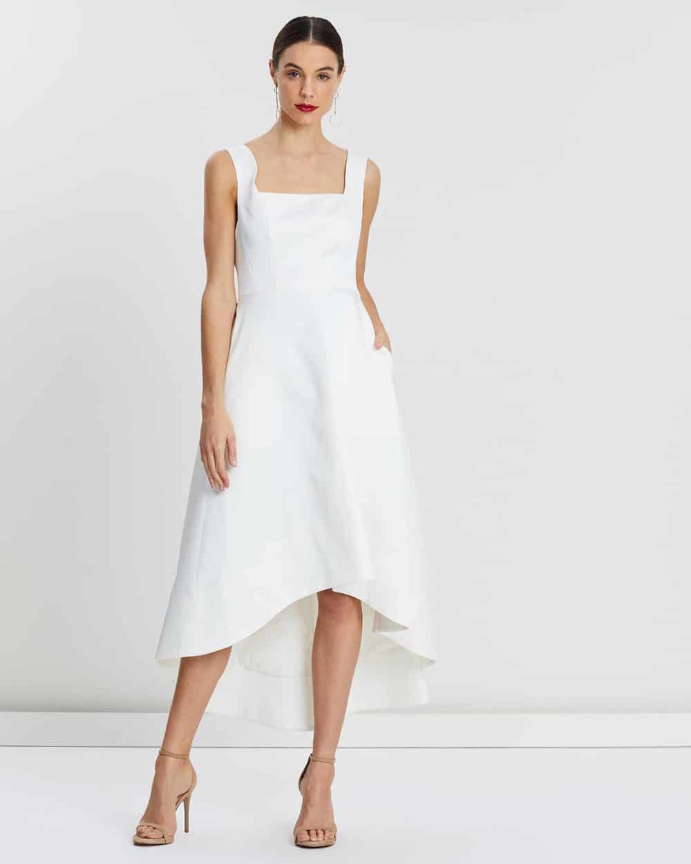 Shop Bridesmaid Dresses: Audette In Ivory