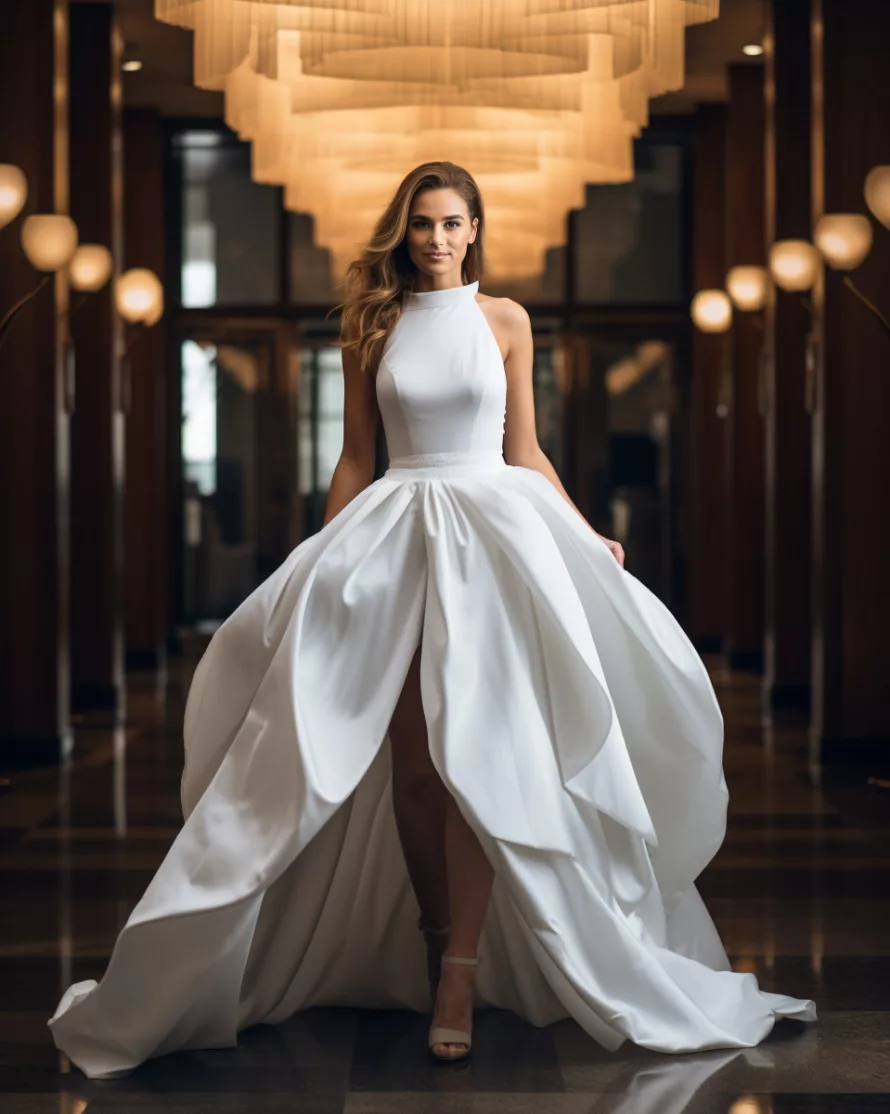 Justin Alexander Clean Ball Gown with Deep V Neckline STYLE 88093 Wedding  Dress Save 61% - Stillwhite